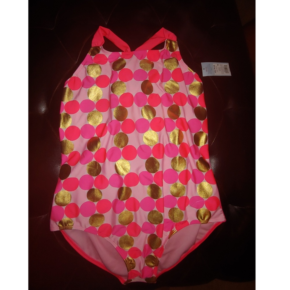 Trendy one piece swim suit!!